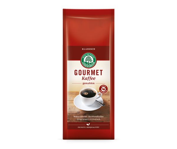 Dauertiefpreis: Lebensbaum Bio-Gourmet-Kaffee gemahlen 500g