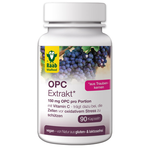 Raab OPC Forte 90 Kapseln mit Vitamin C