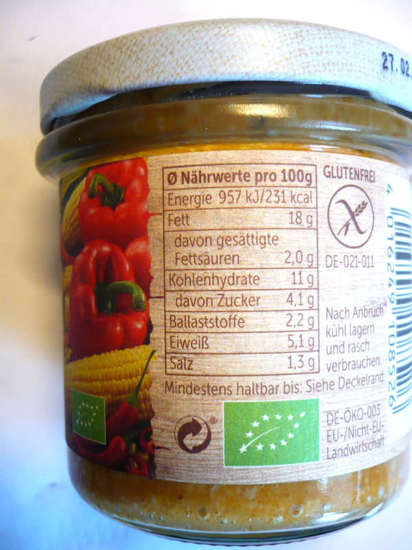 Allos Hofgemüse "Meikes Mais, Paprika, Chili" 135g, vegan