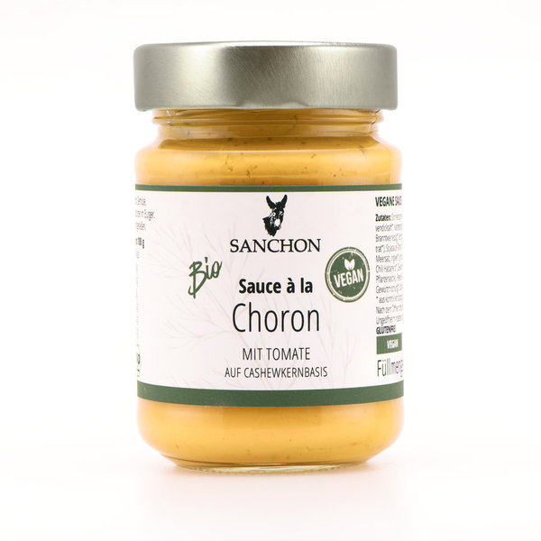 Sanchon "Sauce à la Choron" mit Tomate auf Cashewkernbasis bio