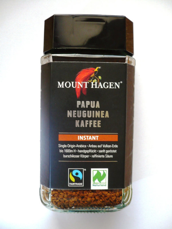 Mount Hagen Instant Kaffee 100g bio, fair trade