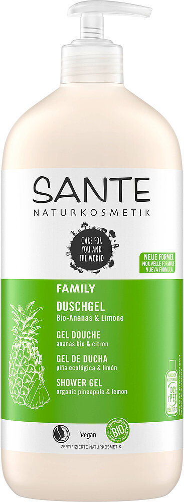 Sante Duschgel Bio-Ananas & Limone 950ml Familiengröße